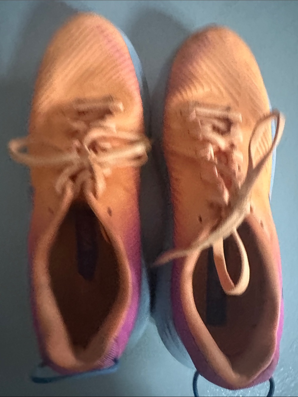 Hoka Rincon 3 Orange Blue Pink Women’s 8 Running Walking Colorful - Picture 4 of 10